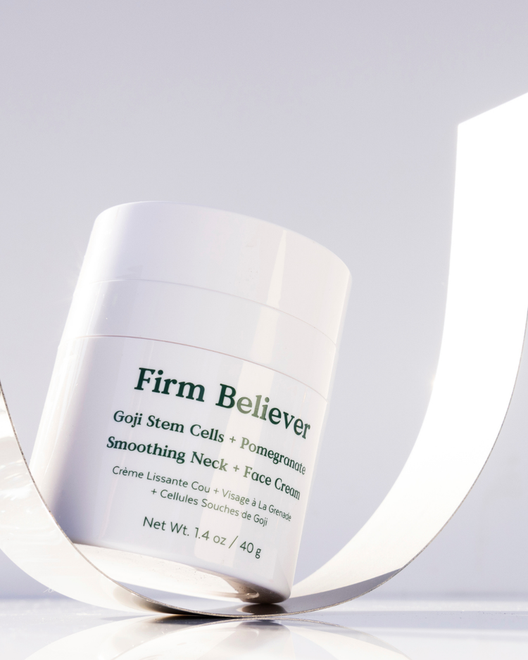 Firm Believer Goji Stem Cell + Pomegranate Smoothing Neck + Face Cream
