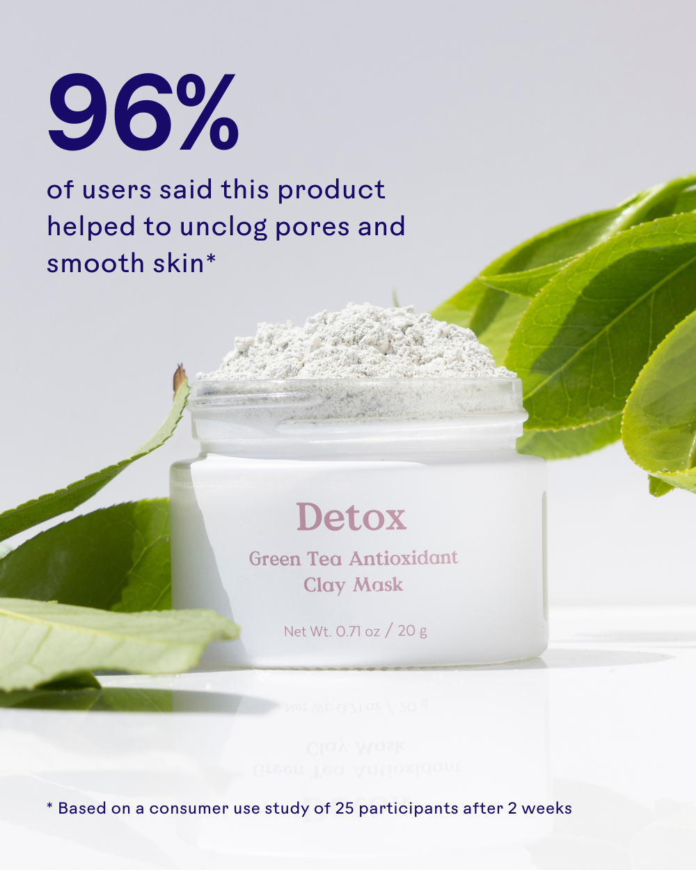 Detox Green Tea Antioxidant Clay Mask