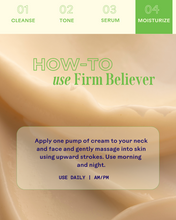 Firm Believer Goji Stem Cell + Pomegranate Smoothing Neck + Face Cream