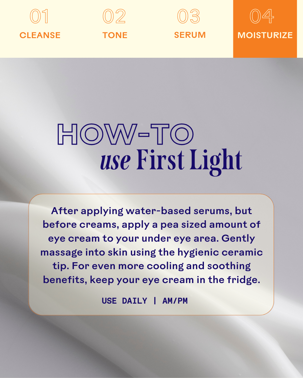 First Light Vitamin C + Caffeine Eye Cream