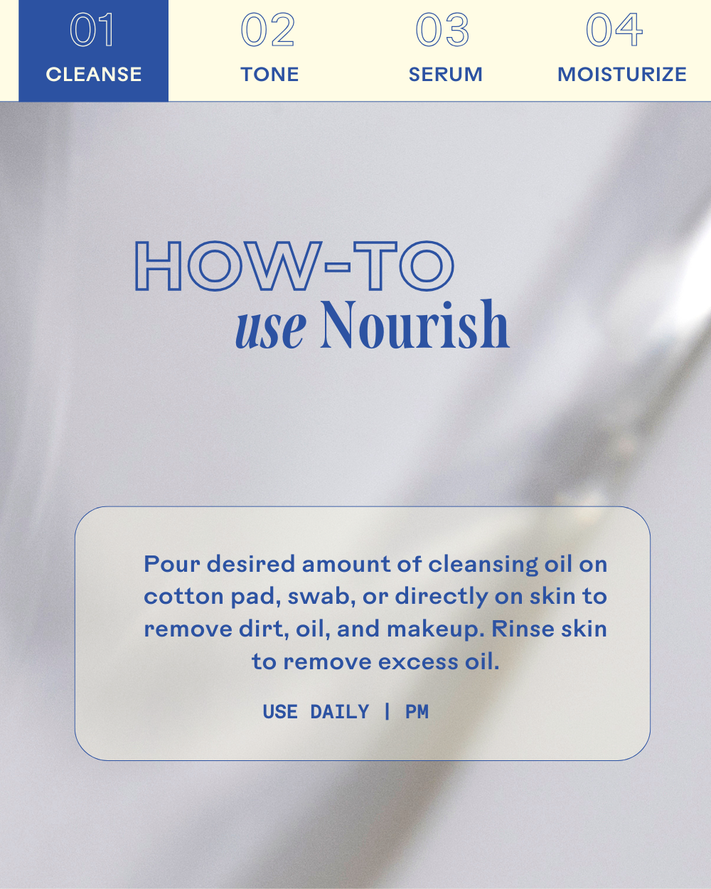 Nourish Lavender + MCT Cleansing Oil