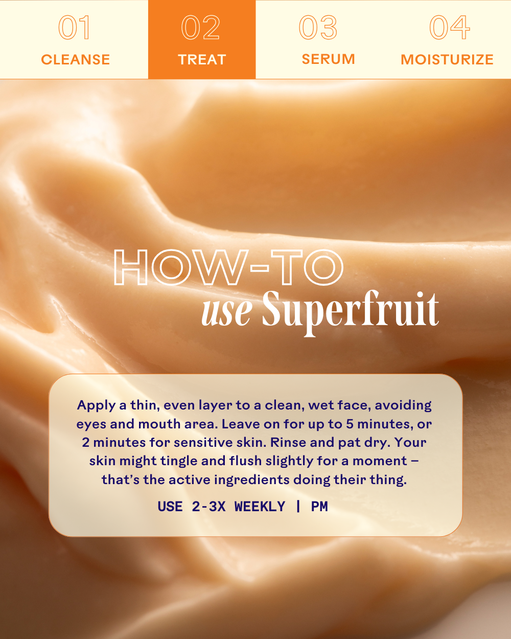 Superfruit Lactic + Multifruit 8% AHA Exfoliating Mask